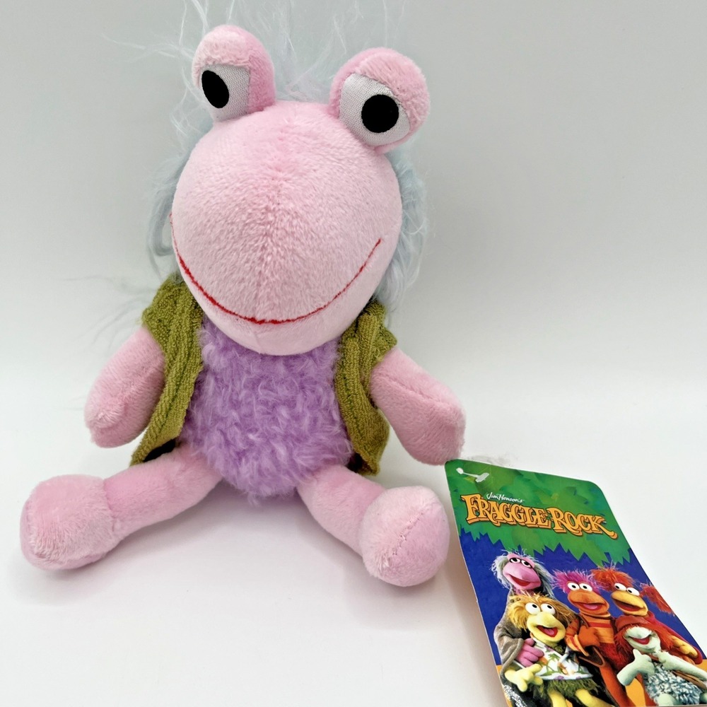 Fraggle Rock Muppets Mokey Fraggle Doll 7 inch Plush Toy NWT 2022